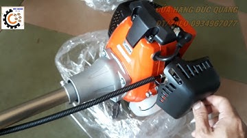 MÁY CẮT CỎ SẢN XUẤT NHẬT BẢN ECHO EY46  - XI LANH 42mm-46cc . ĐỐI THỦ NẶNG KÝ CỦA HUSQVARNA 541