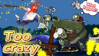 PVZ new play - Dave's Old Age Life, Zombie Rush & Various Beat the game way!!!