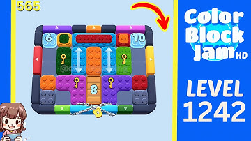 Color Block Jam Level 565 (1242) Solution Walkthrough