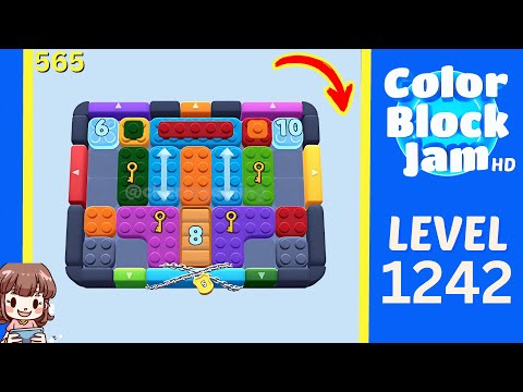 Color Block Jam Level 565 (1242) Solution Walkthrough video preview