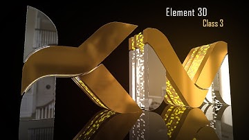 Element 3D Tricks Tutorial | 3D Logo | After Effects Tutorial | class - 3