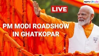 PM Modi LIVE | PM Modi's Roadshow In Mumbai LIVE | Ghatkopar LIVE News