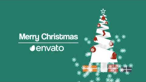 Flat Christmas Opener Videohive After Effects Template