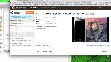 Android Browser Test Automation on BrowserStack Cloud