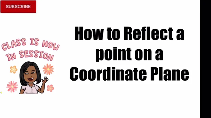 Reflect points on a Coordinate Plane - 6th Grade
