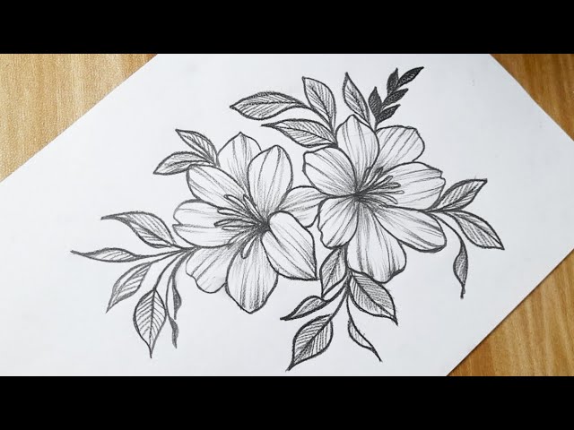 Pencil Shading Tips for Easily Sketching Flowers - Tombow USA Blog