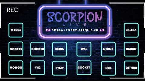 Практикум по микросервисной разработке на nodejs, php, rabbitmq, redis, docker, socketio, obs, rtmp.