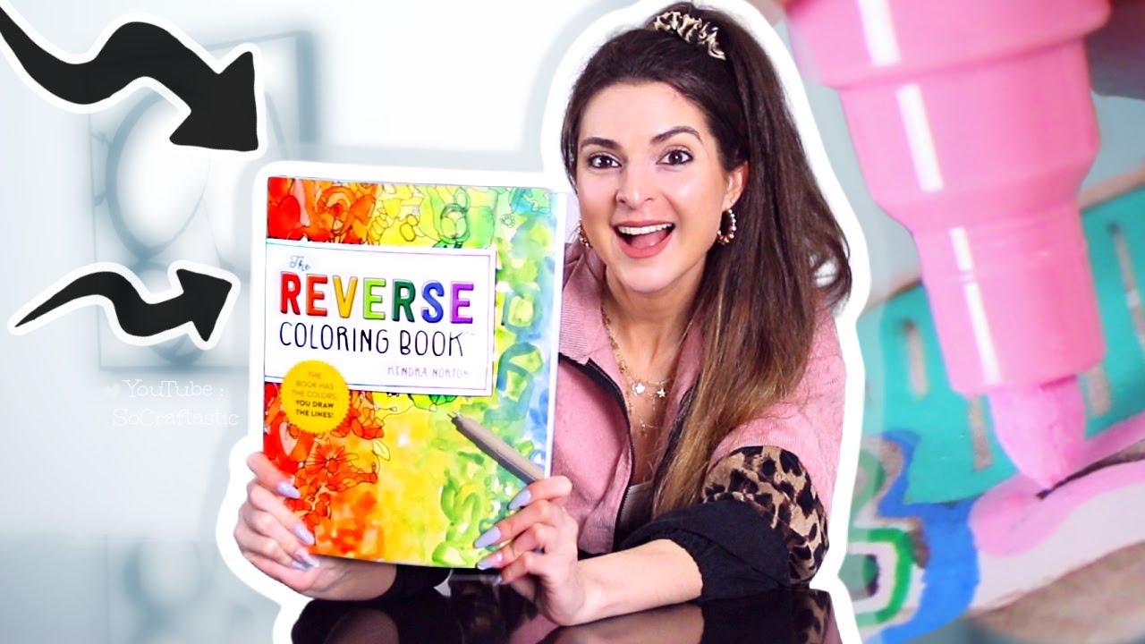 Make unique reverse coloring book adult by Reversecoloring