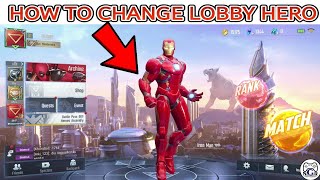 How To Change Marvel Super War Hero at Lobby screenshot 3