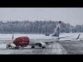 Winter Planespotting Oslo Gardermoen Airport January 2019