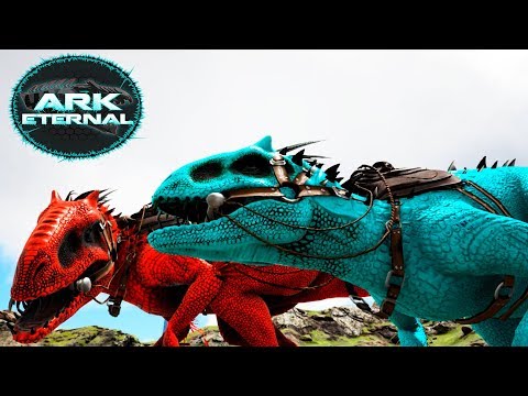 Видео: Два ИНДОМИНУСА Альфа и Прайм - ARK Survival Eternal #23