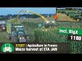 Custom farming: ETA JAN agricultural contractors: Maize harvest | John Deere 9900 & Krone BiG X 1180