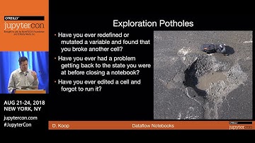 Supporting reproducibility in Jupyter through dataflow notebooks