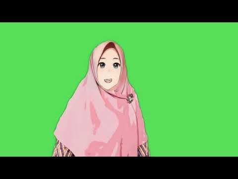 Animasi bergerak ibu guru berbicara - YouTube