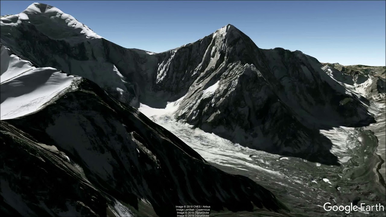 Spectacular Hindu Kush Flying Tour #2 in Google Earth