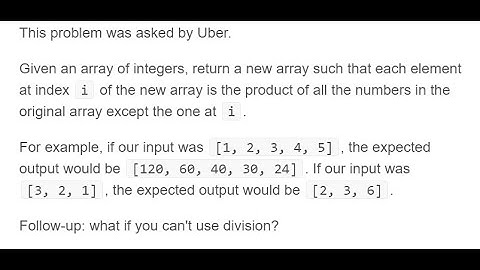 Daily Coding Challenge #2