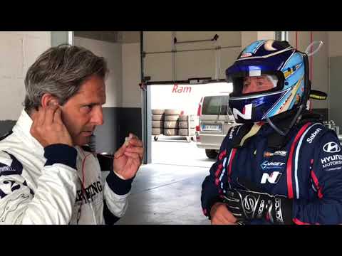 Alex Caffi - Test Bentley Continental GT3