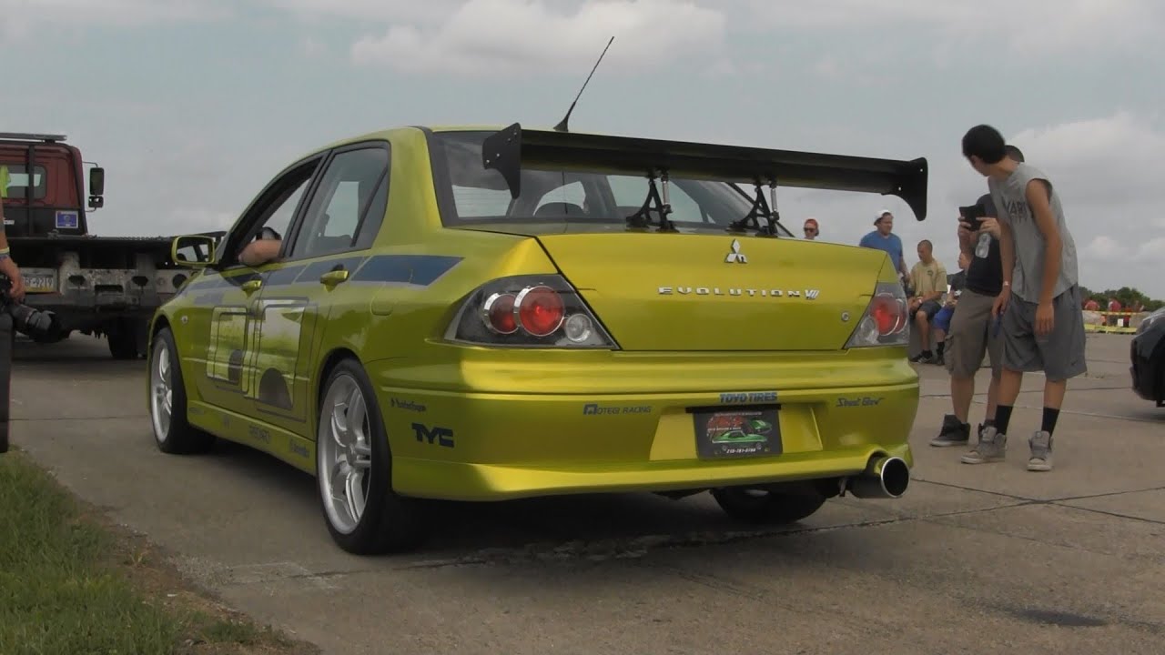 Paul Walkers Mitsubishi Lancer Evolution VII 2 Fast 2 Furious