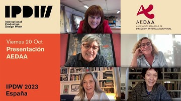 Presentación AEDAA / IPDW España 2023
