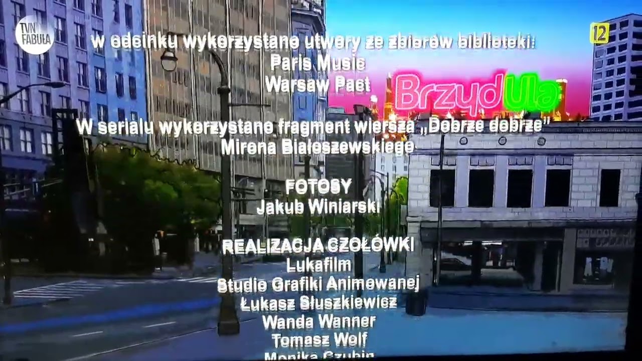 Brzydula tyłówka TVN 2008