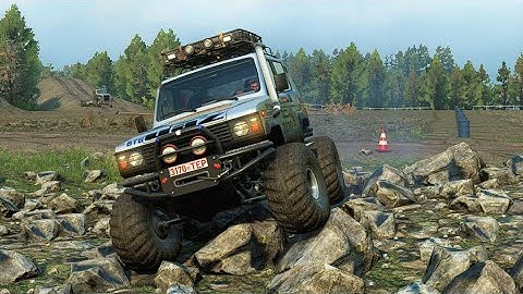 SnowRunner Mods - KHAN 3170 TeRRa 4x4 Driving Offroad