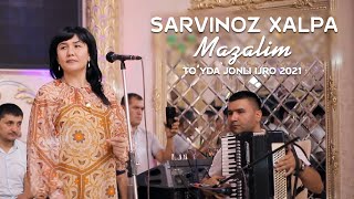 Sarvinoz Quryozova - Mazalim (To'yda JONLI IJRO 2021)