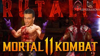 JEAN CLAUDE VAN CAGE! - Mortal Kombat 11: "Johnny Cage" Gameplay
