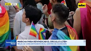 Marcha para reivindicar el orgullo LGBTI+