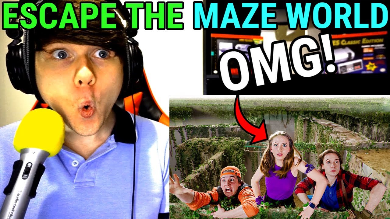 Escape The Maze World @shilohandbros REACTION!
