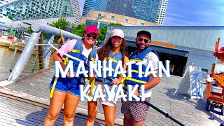 Summer Kayak New York City! | Free Kayak | Pier 96 | Hudson River Park | Ocean Kayak | Travel NYC