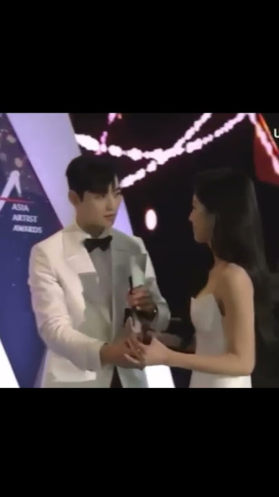 cha eun woo and moon ga young award ✨#chaeunwoo #moongayoung #shorts #truebeauty #kdrama