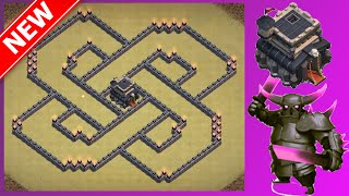 New SUPER COOL Th9 Base! (3D Base) | The Spiral | Clash Of Clans (CoC) screenshot 5