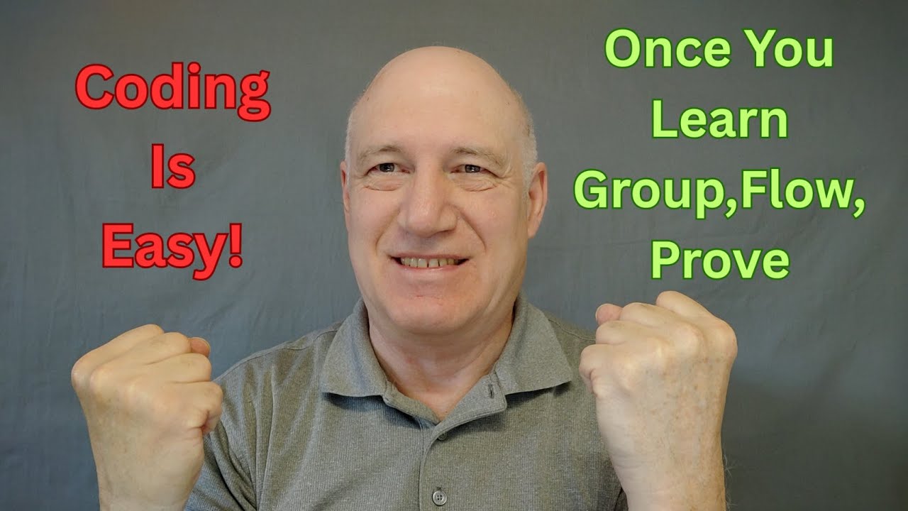 Coding Proves Coding Is Easy Once You Know The Group Flow Prove Method - YouTube