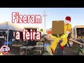 Dia de feira - em menos de 40 minutos levaram todas as coisas