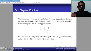 Eliminasi Gauss-Seidel