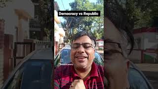 Democracy vs Republic | What is the difference between Democracy and Republic | 26 January 2024