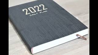 Terminplaner 2022 A5, Ozyan Wochenplaner, Schöner Din A5 Großer Buchkalender Und Terminplaner