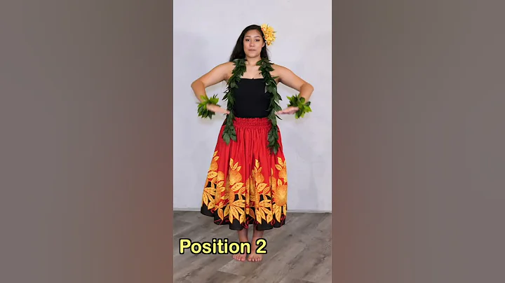 Hula Dance Hand Positions 1 2 3 | Miss Jessica's World #shorts #huladance #kidsdance #dancelesson
