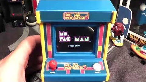 Ms. Pac-Man Mini Arcade By Basic Fun Gameplay Only