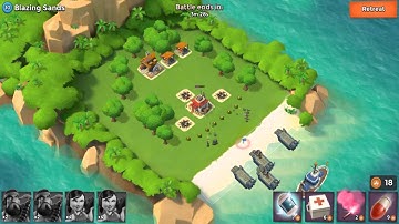 Boom Beach Gameplay Walkthrough - Blazing Sands for Android/IOS