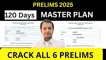UPSC PRELIMS 2025 120 DAYS MASTER  PLAN BY PRELIMS EXPERTS
