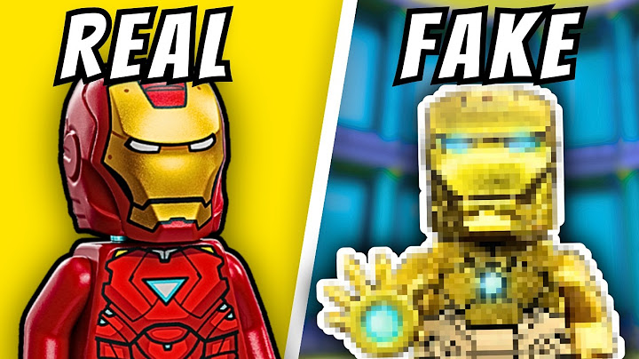 I FIXED Iron Man With FAKE LEGO!!!