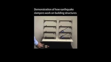 Dampers for earthquakes?