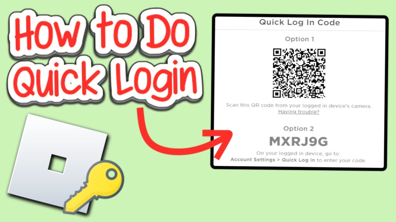 How To Use Quick Login Roblox 2023