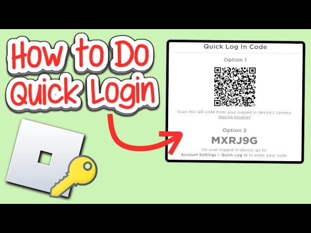 How To Login Roblox With QR Code (2023 Guide) 