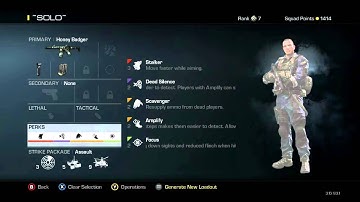 Call Of Duty: Ghosts - "Best Honey Badger Class Setup" - (vCuz)