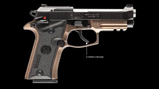 Beretta 80X - новый современный пистолет в 9х17