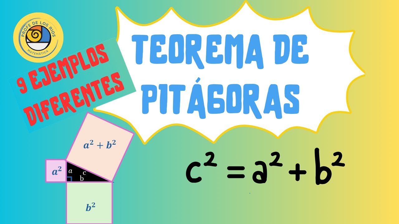 Teorema de Pitágoras. Ejemplos. Tríos Pitagórcos Racionales. - YouTube