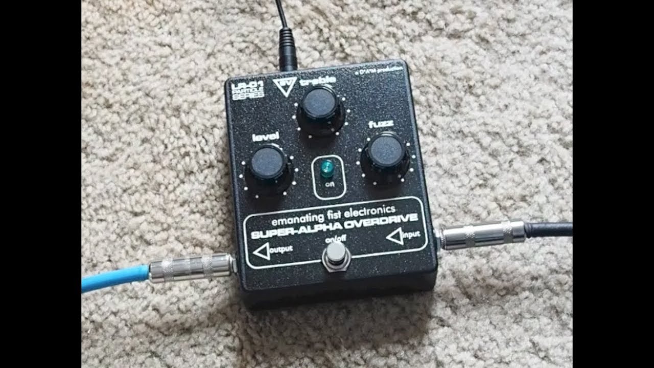 Emanating Fist Electronics Super Alpha Overdrive MKIII Tone Bender