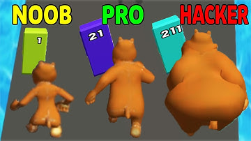 Strong Pusher - NOOB VS PRO VS HACKER